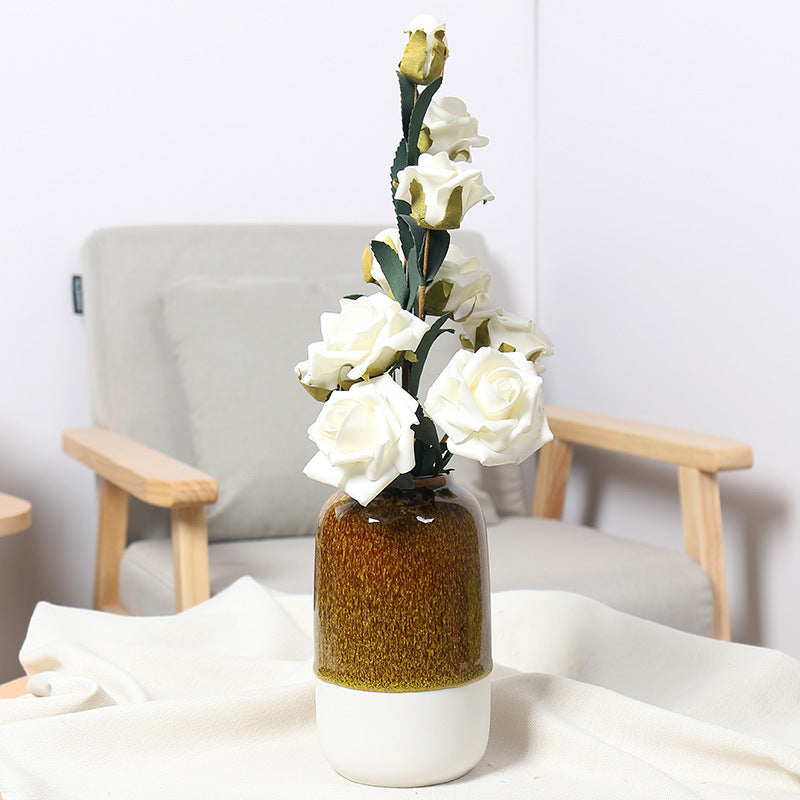 Gypsophila Dried Flower Vase Modern And Simple