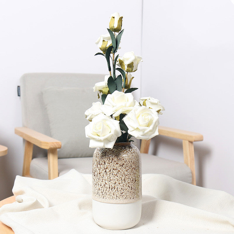 Gypsophila Dried Flower Vase Modern And Simple